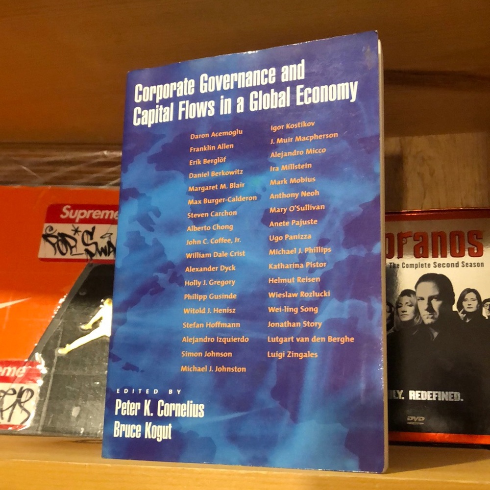 CORPORATE GOVERNANCE/CAPITAL FLOWS in GLOBAL book